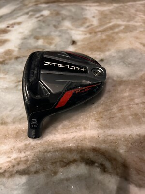TaylorMade Stealth Plus+ Titania 15° 3 Bois - Tête Seule (Droitier, Occasion)