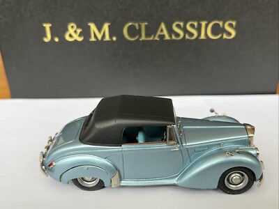 ALVIS TA21 DROPHEAD OPEN 1953 1/43 WHITE METAL MODEL BY J&M CLASSICS
