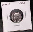 1961 PROOF ROOSEVELT SILVER DIME - A39