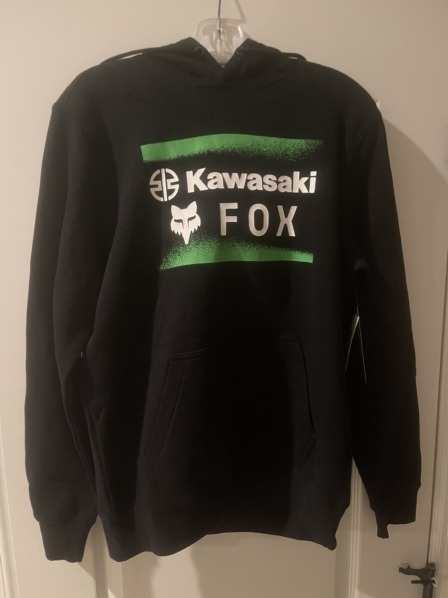 XXLarge XXL Fox Racing X Kawi Fleece Hoodie Pull Over Kawasaki