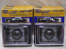 Hella De2000 Projector Fog Lamps - Nos