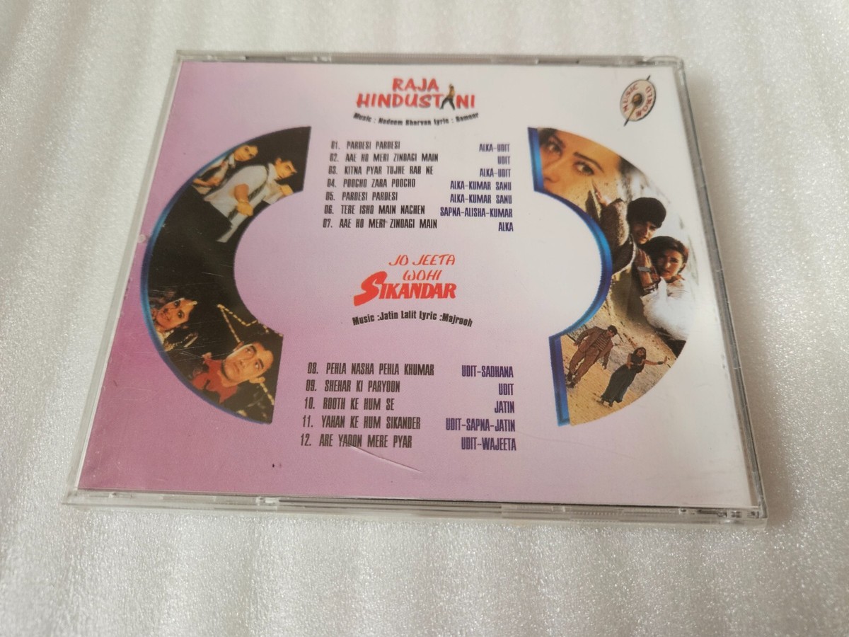 RARE Raja Hindustani Jo Jeeta Wohi Sikandar Hindi Bollywood