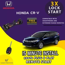100% Plug & Play Remote Start Upgrade fits: 2007-2011 Honda CR-V w/ Key Start