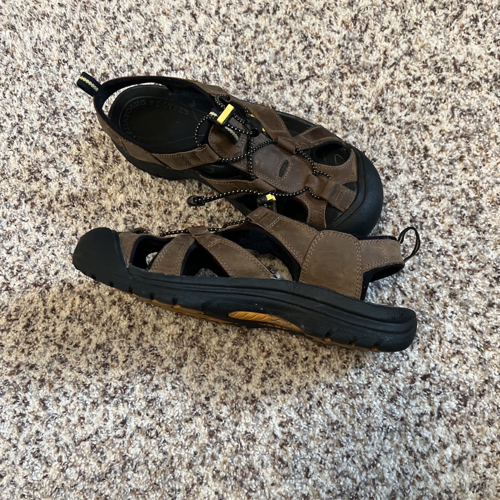 Sandali sportivi Keen uomo tg10 5 Venezia H2 impermeabili escursionismo campeggio marrone nero