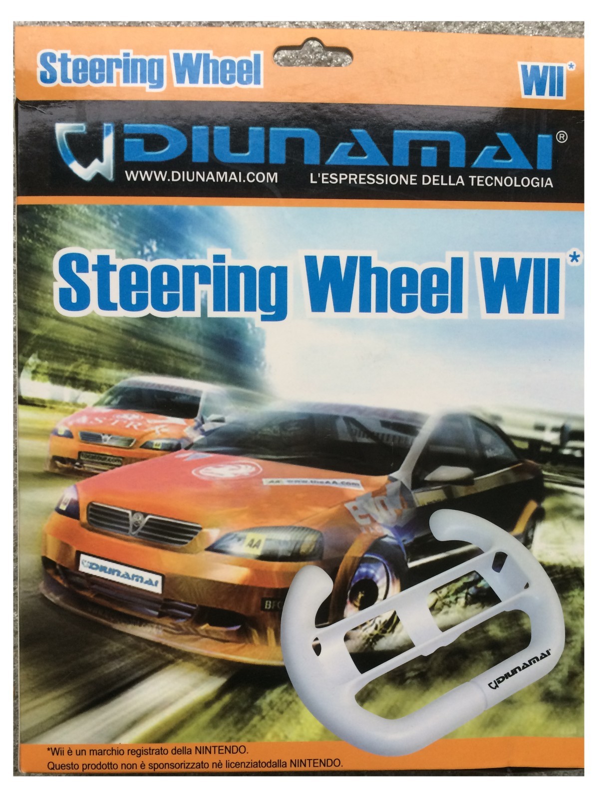 STEERING WHEEL WII - VOLANTE per WII - NUOVO IMBALLATO!!!