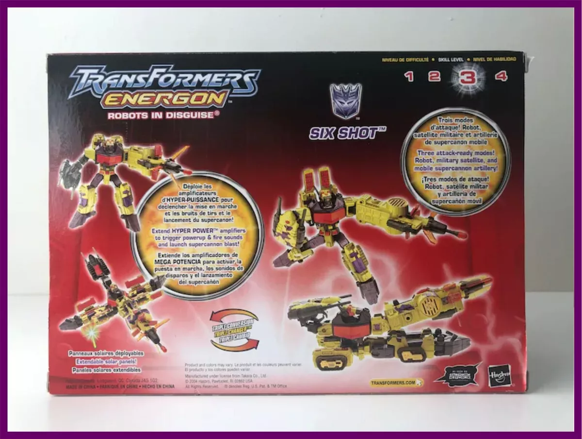 Transformers sale energon sixshot