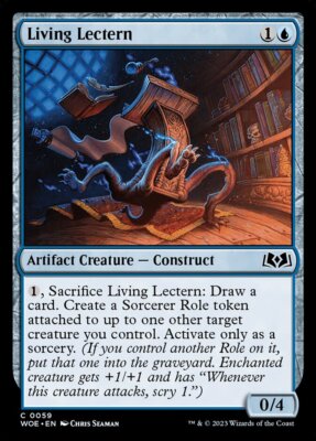 living cards mtg Altered Art main image 1
