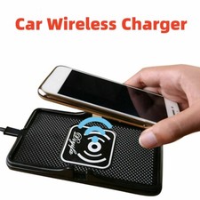 Universal Wireless Charger Pad Car Dashboard Phones Holder Non-Slip Charging Mat