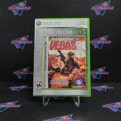 Tom Clancys Rainbow Six Vegas 2 Xbox 360 PH Complete - 1 Year Warranty EX Cond