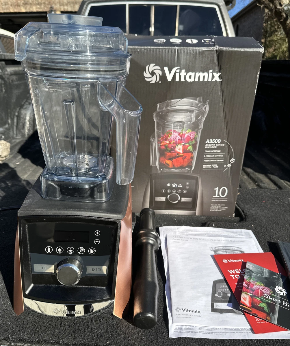 Vitamix Ascent Series A3500 VM0185 Blender 64oz Red Great Working