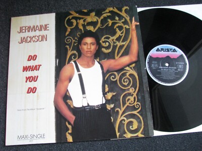Jermaine Jackson-Do what you do 12 inch Maxi LP-1984 Germany-Arista-601 575