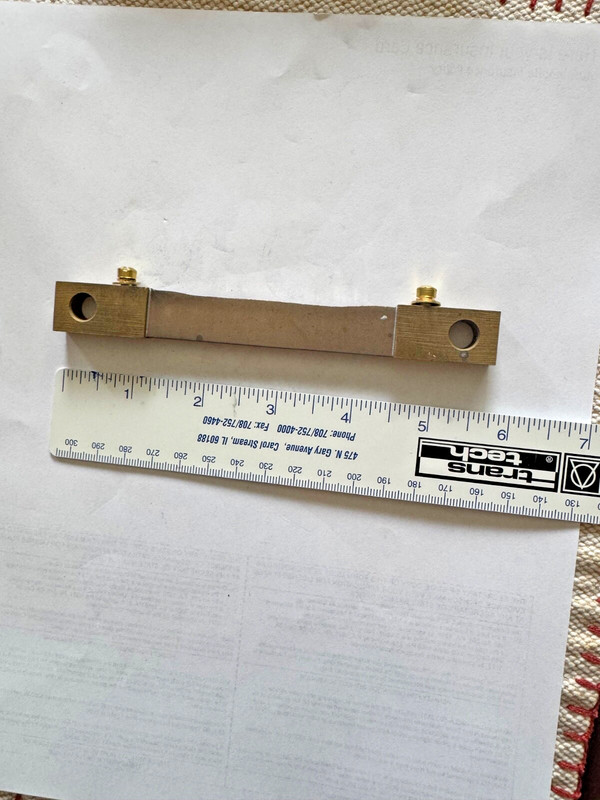 100 AMP 100 mV DC shunt.