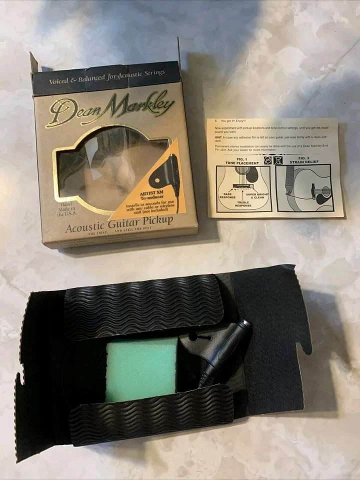 Dean Markley DM3010 Pro Mag Plus Single Coil Acoustic Guitar Pickup 2010s - Image 2 of 4