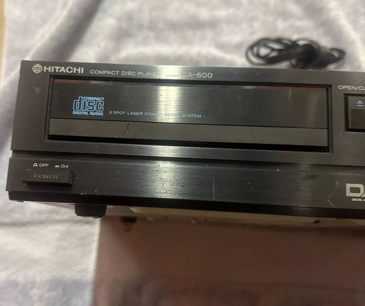 Vintage Hitachi DA-500 Compact Disc Player for sale online Vintage Hitachi DA-500 Compact Disc Player for sale online