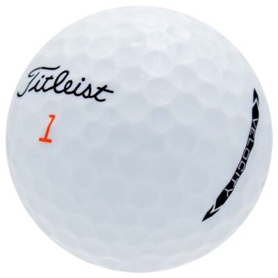 Titleist Velocity Used Golf Balls in Mint Condition, AAAAA Quality