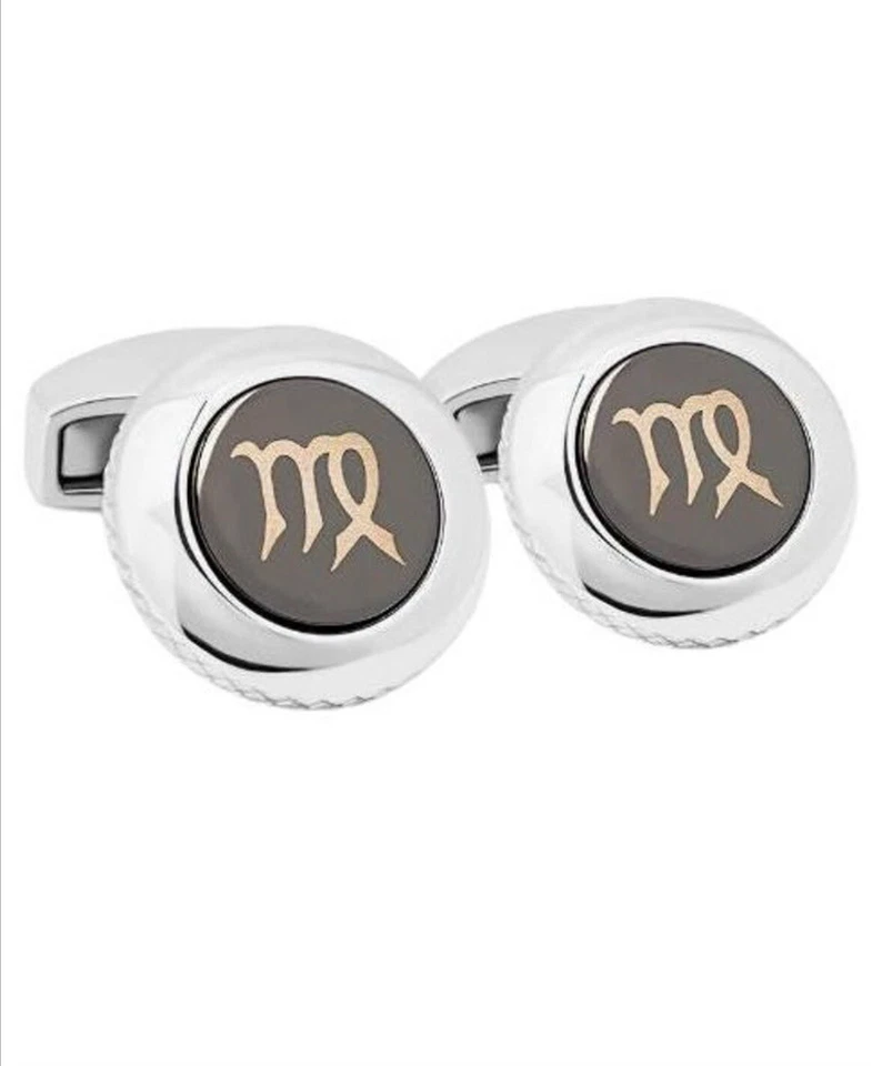 Gemelos Tateossian Virgo con acabado rodio Foto 4 de 4