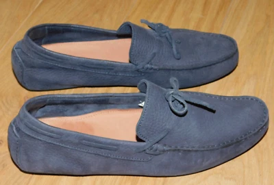 MINELLI mocassin bleue CHAUSSURE de QUALITE en CUIR taille 40 39.5 - Photo 1/4