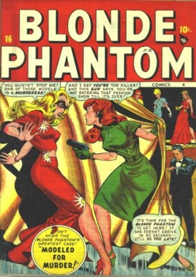 Blonde Phantom #16 Photocopy Comic Book