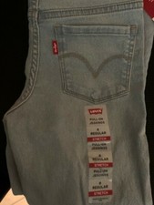 Levi's Girls Pull On Denim Leggings
