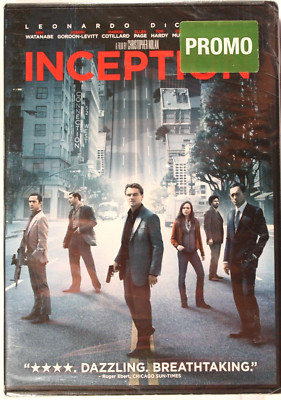 INCEPTION (DVD Widescreen - Promo DVD) Brand New / Wrapped & Ships Free