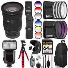 Sony Fe 24-70mm F/2.8 Gm Ii Lens + 13 Piece Filter & More- 64gb Accessory Kit