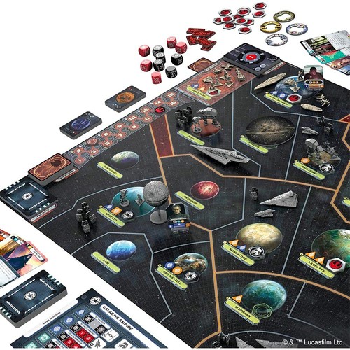 Asmodee Star Wars Rebellion Board Game - Epic Galactic Empire vs Rebel Allia... - Picture 4 of 5