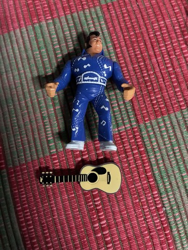WWF Hasbro Series 2 Honky Tonk Man Loose With Guit...