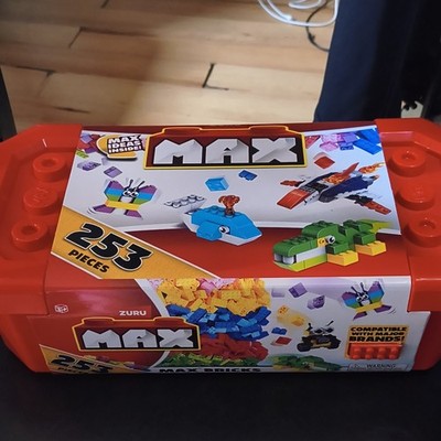 ZURU MAX Bricks Interlocking Blocks Set 253 Pieces Compatible Major Brands
