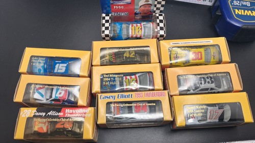 10 Pc Vintage NASCAR Diecast Lot RCCA Racing Collectables 1:64 Limited Edition - Afbeelding 12 van 12