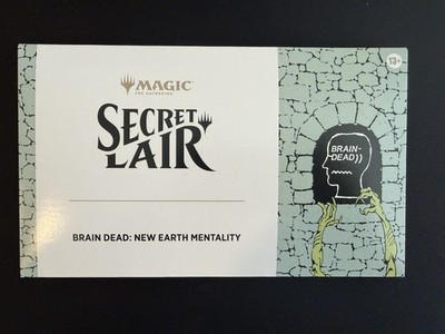 Magic The Gathering Secret Lair Brain Dead New Earth Mentality Non-Foil Ed MTG