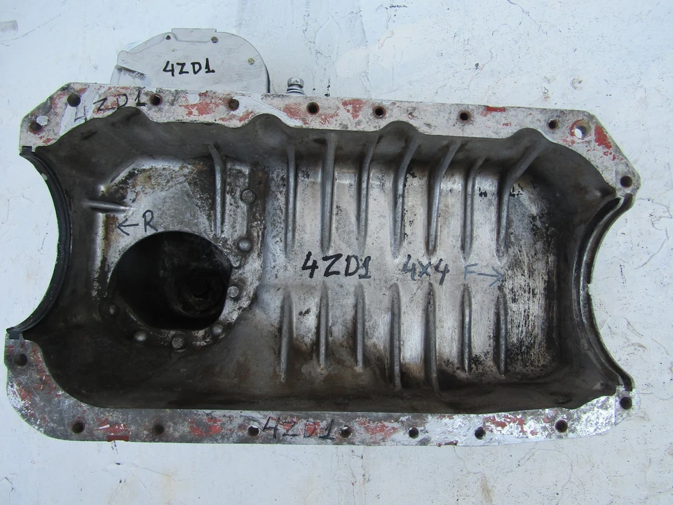 MOTOR ISUZU CAMPO RODEO 4X4 4ZD1 GASOLINA 2,3cc PAN ACEITE USADO Foto 4 de 4