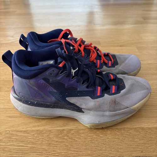 Nike Jordan Zion 1 PF ZNA Blue Void Fierce Purple DA3130-400 Men's Size 9.5 Used