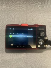 Olympus Shockproof Waterproof Stylus Digital Camera Tested No Cord No charger