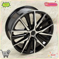 Replacement 1x Wheel For 2021 -2023 Toyota Camry 18X8 in Machined w/ Black Rim