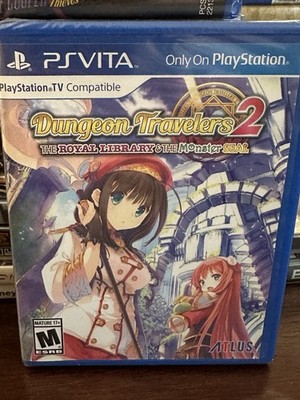 Dungeon Travelers 2: The Royal Library & the Monster Seal (PS Vita) BRAND NEW