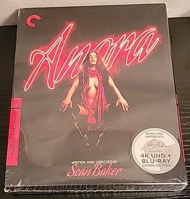 NEW Anora [Criterion Collection] (4K Ultra HD, Blu-ray, 3-Disc) SEALED