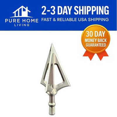 G5 Montec Fixed 3-Blade Broadheads - 3-Pack, 85/100/125 Grain Options
