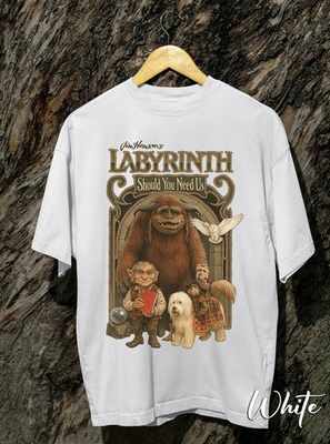 #ad Labyrinth Should You Need Us Vintage T shirt Movie 90#x27;s Unisex shirt $15.96