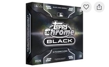 2026 Topps Chrome Black Baseball Hobby Box Presale (10)