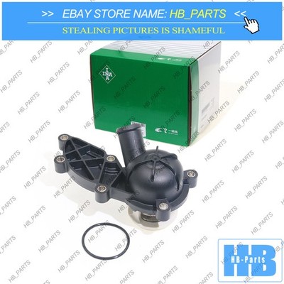 INA Thermostat Housing Assy 06E121111G For Audi A4 B7 C6 A6 A8 D3 Q5 2.4L 3.2L