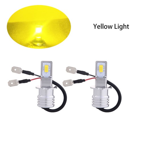 H1 H3 H4 H7Headlight Kit Bulbs High O Low Beam 6000K 35W 4000LM 2SMD 2LED - Picture 12 of 25