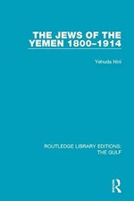 Jews of the Yemen, 1800-1914 by Yehuda Nini Paperback Taylor  Fra