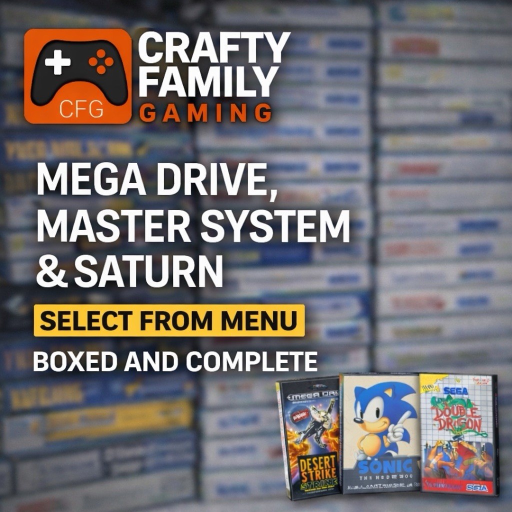 Retro Sega Saturn / Mega Drive / Master System Spiele - verschiedene Titel