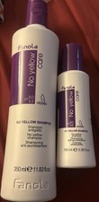 Set Of 2 Fanola No Yellow Care Shampoo Vegan 11.83oz AND 3.38oz NWOB