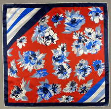 Authentic Vintage "Flowers" Scarf