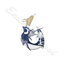 Decal Vinyl Sticker SC Hook and Marlin Made in USA