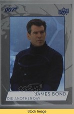 2019 Upper Deck James Bond Collection Silver Foil Pierce Brosnan as #85 READ 6o2