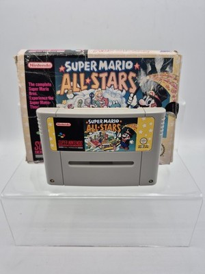 Super Mario All-Stars SNES PAL – Boxed – Authentic – Worn Box