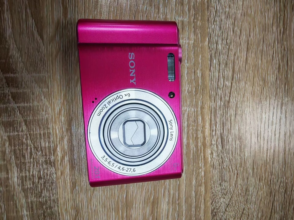 Sony Cyber-shot DSC-W810 pink 20.1MP Digital Camera 6x Optical