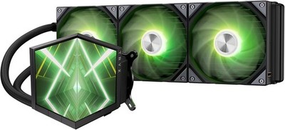 TRYX Stage ARGB 360mm AIO Screen3D Display Modes Asetek 7th GenV2 (Black)